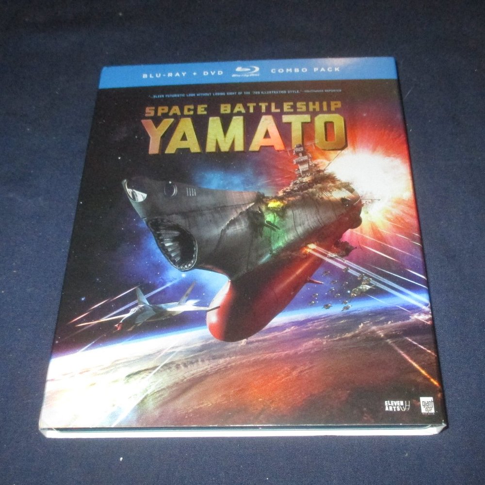 Space Battleship Yamato: the Movie (Blu-ray/DVD, 2010, 2 Disc Set), w/ slipcover